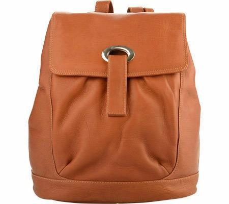 Grab It Fast Shop Hot Picks Piel Leather Large Oval Loop Backpack
