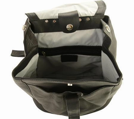 Piel Leather Large Oval Loop Backpack Big Sale Today MustHave Deals
