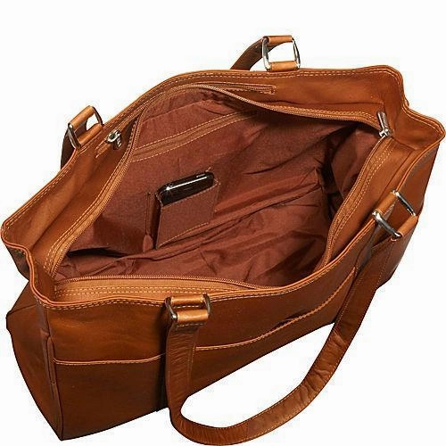 Piel Leather Medium Shopping Bag Todays Best Deal