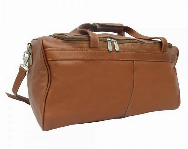 Piel Leather Traveler'S Select Small Duffel Bag MustHave Items