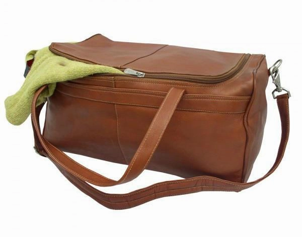 Shop Smart Save MustHave Steals Piel Leather Traveler'S Select Small Duffel Bag