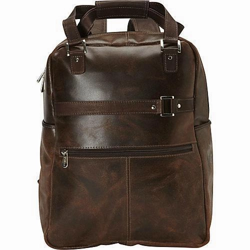 Piel Leather Vintage Laptop Carry-All/Convertible Backpack Todays Trending Deals