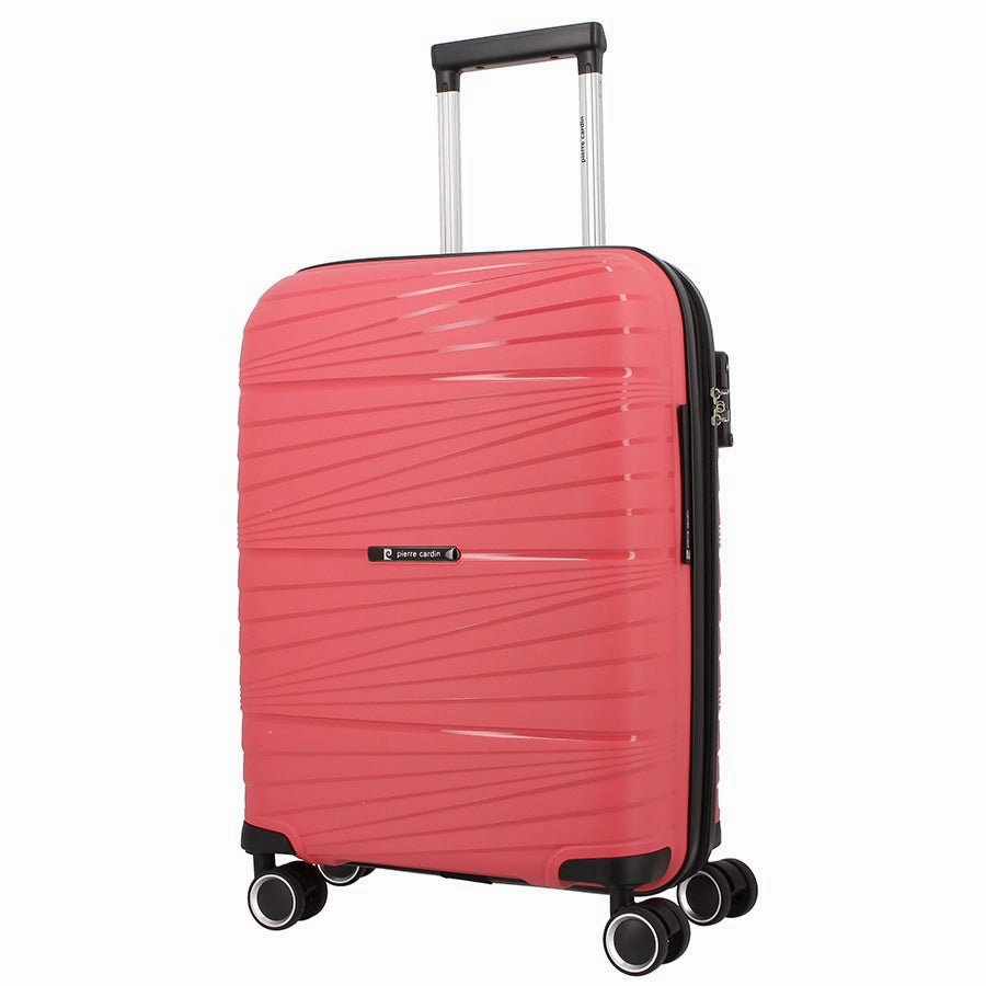 Pierre Cardin Montpellier 55Cm Cabin Spinner | Pink Clearance Blowout Gift Ideas Galore