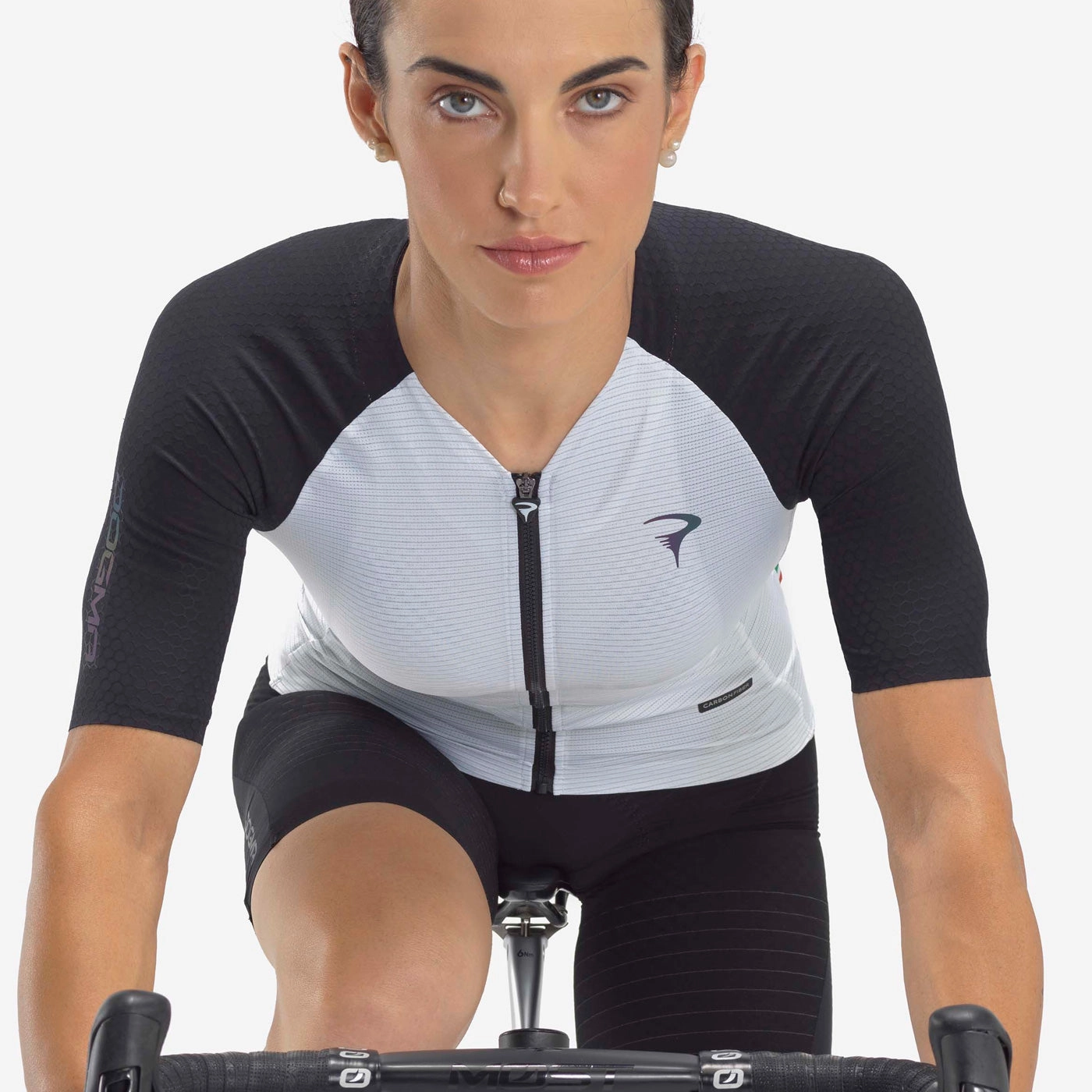 Pinarello Dogma F women jersey - White black