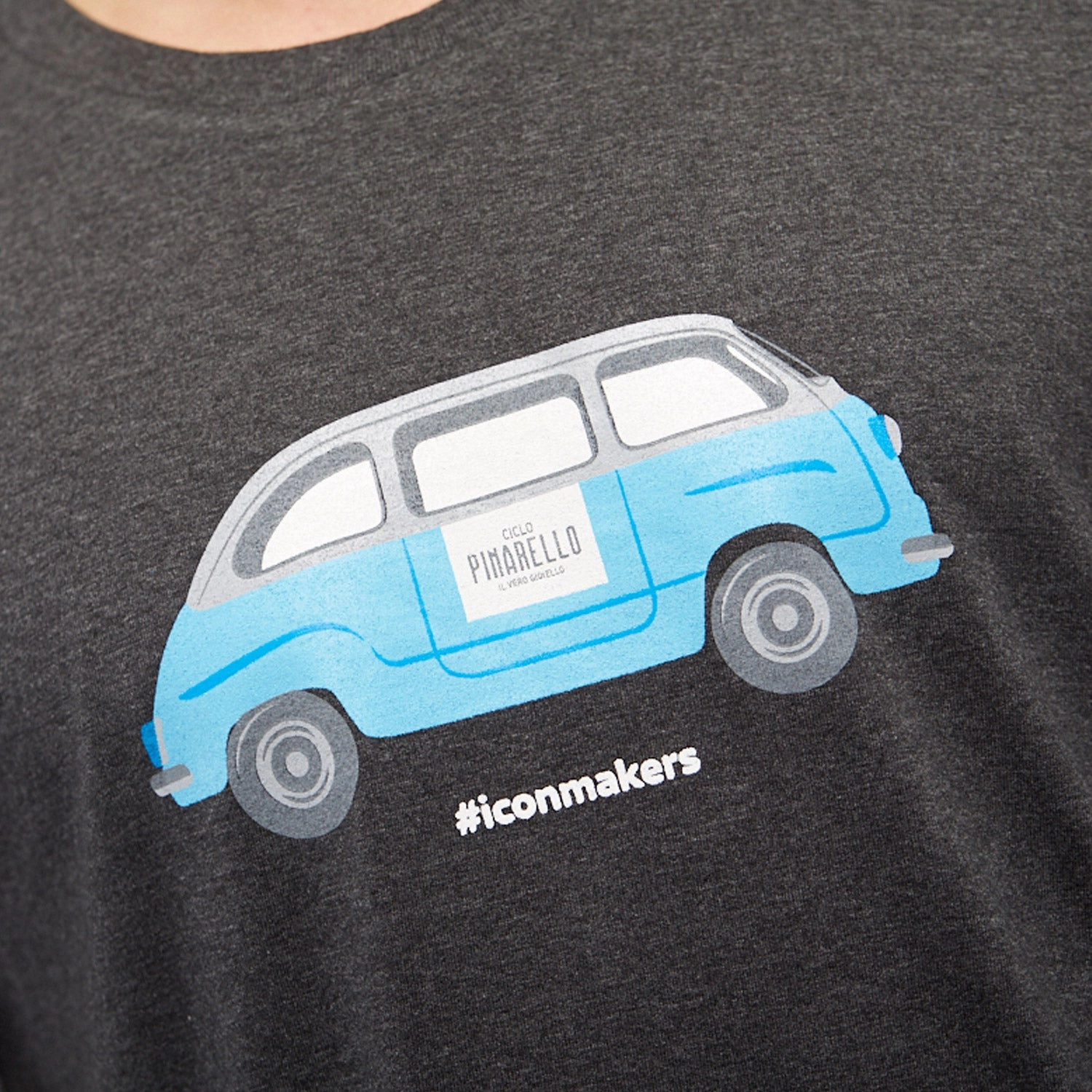 Pinarello Multipla t-Shirt - Grey