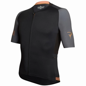 Pinarello Vertical Jersey - Black brown