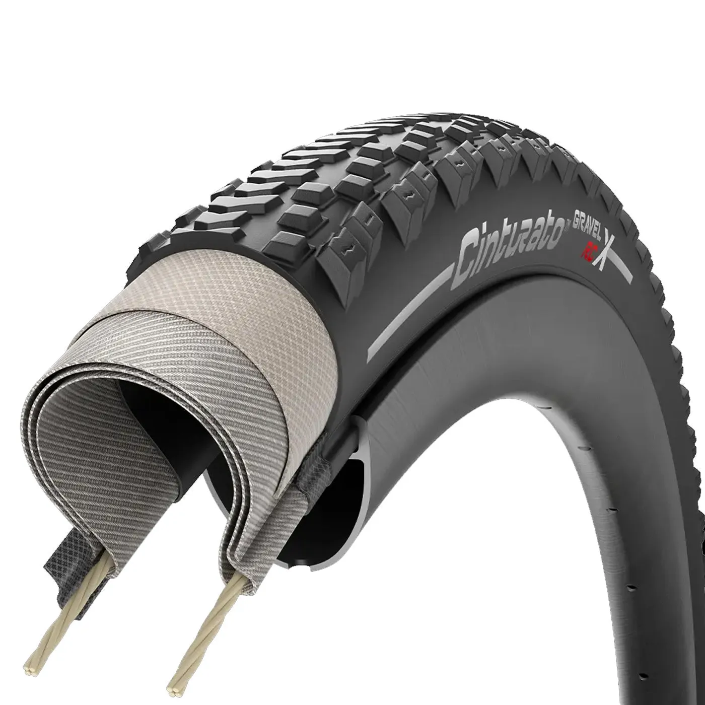 Pirelli Cinturato Gravel RC-X TLR clincher tire - 700x40 