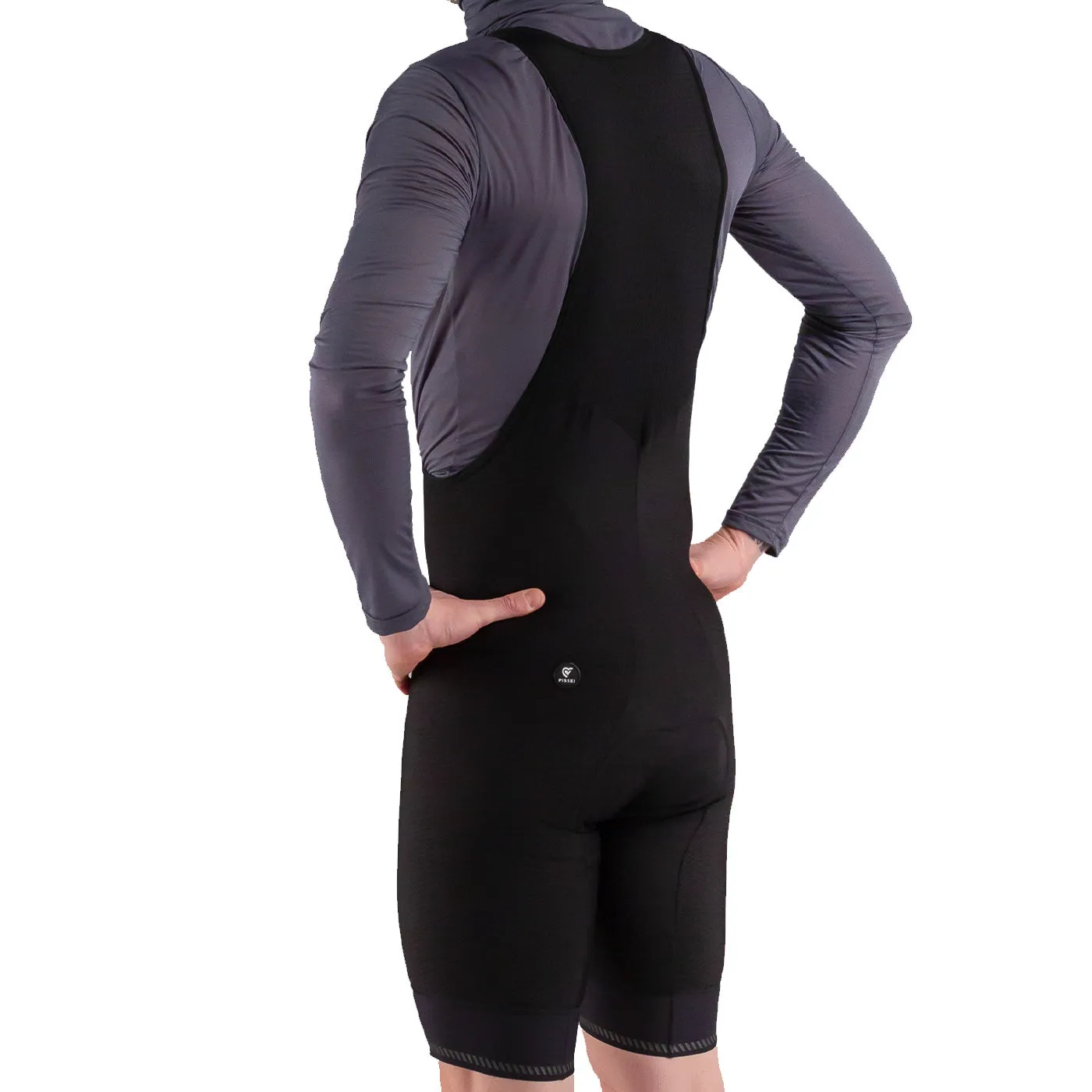 Pissei Lavaredo bib shorts - Black