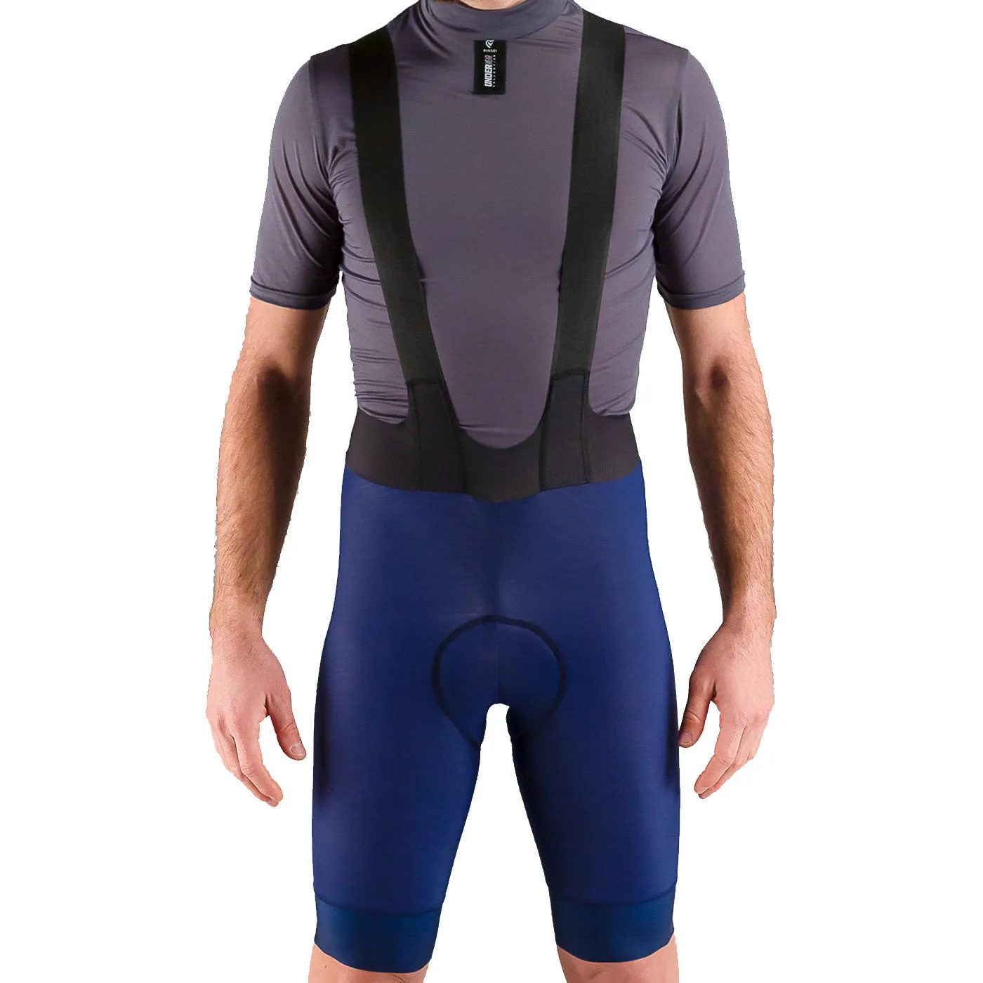 Pissei Monviso bib shorts - Blue