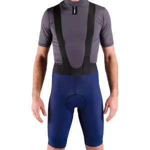 Pissei Monviso bib shorts - Blue