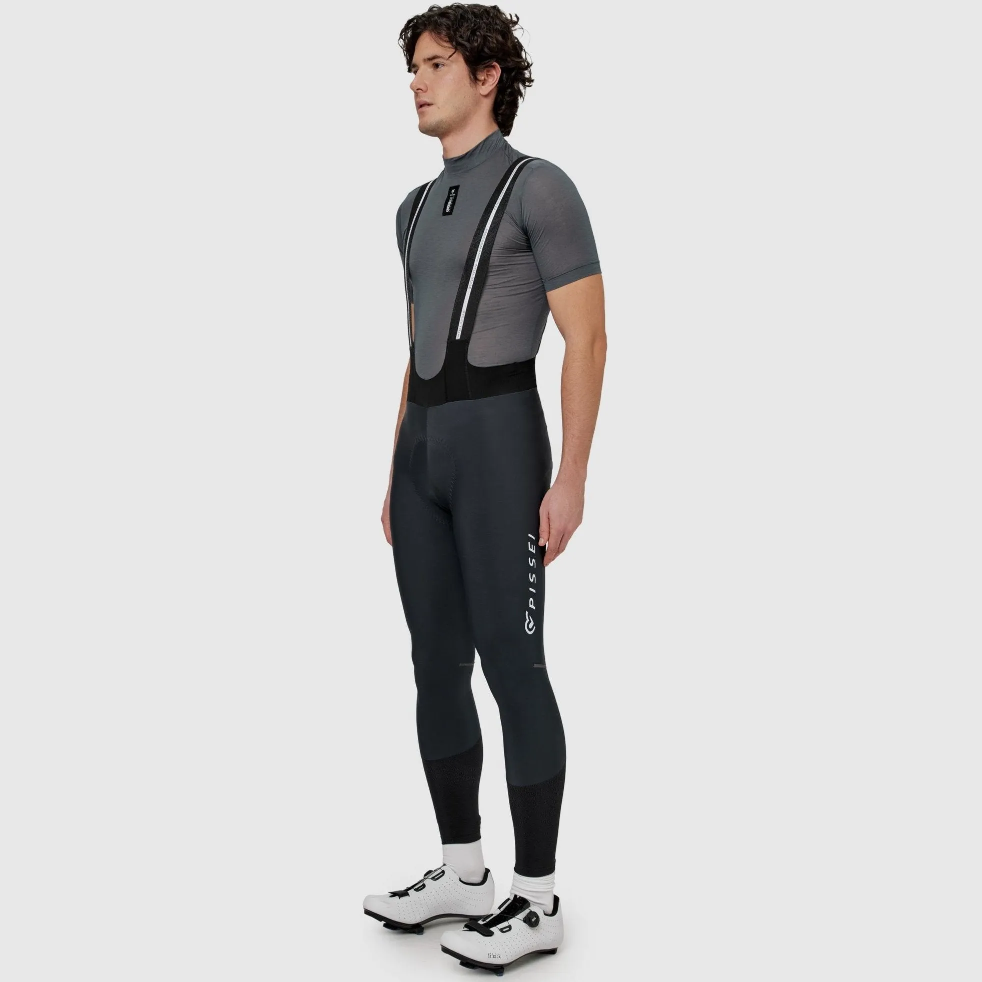 Pissei Monviso bibtight - Grey dark