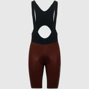 Pissei Prima Pelle bib short - Brown