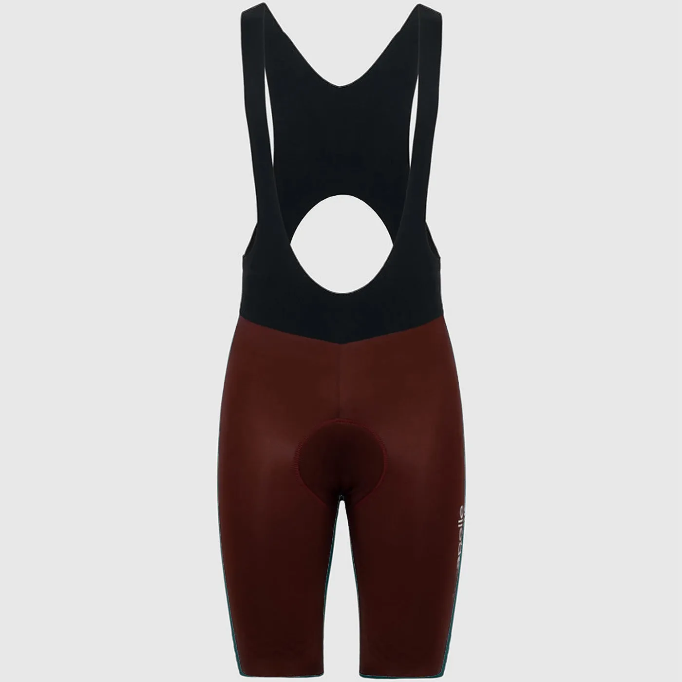 Pissei Prima Pelle bib short - Brown