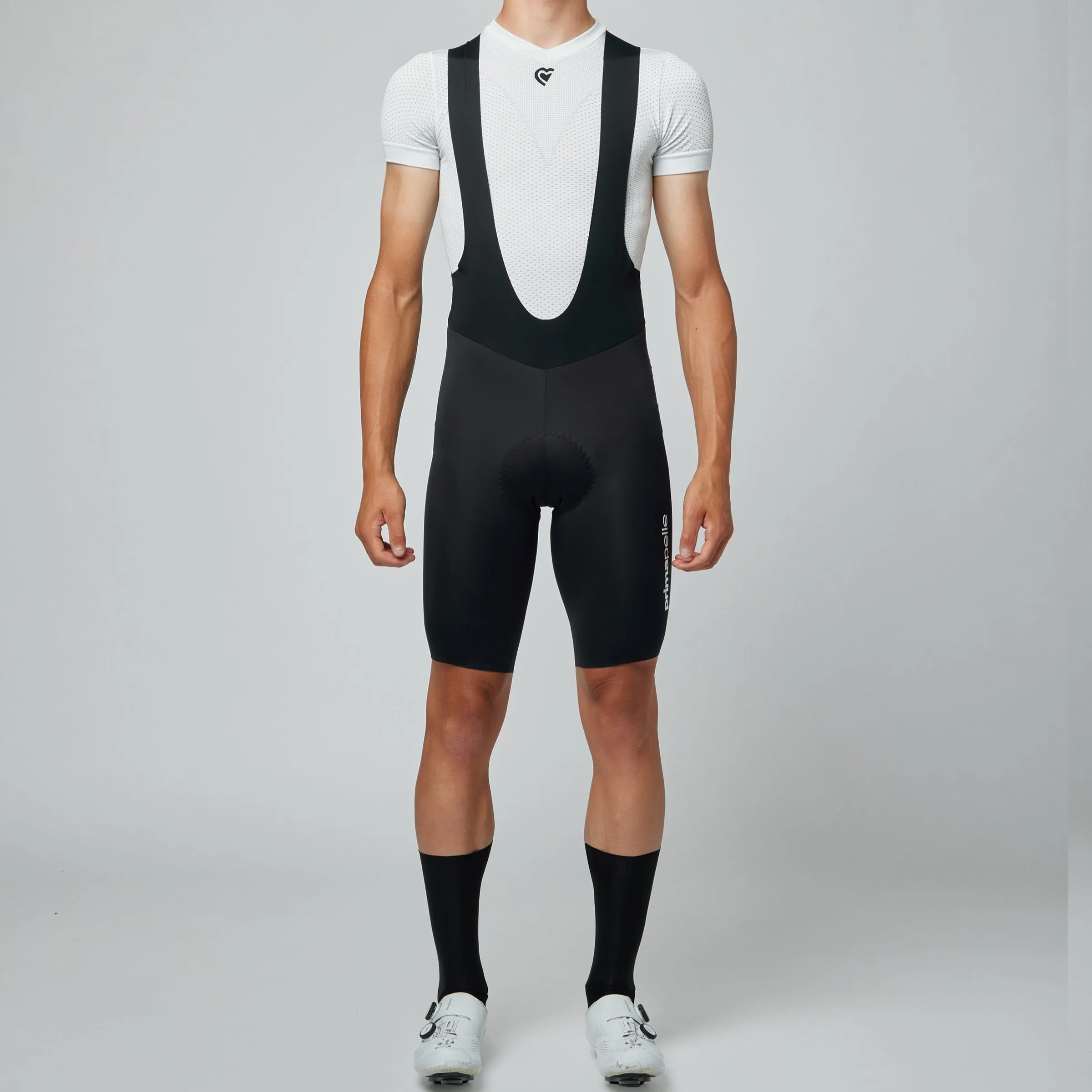 Pissei Primapelle thermal bib shorts - Black