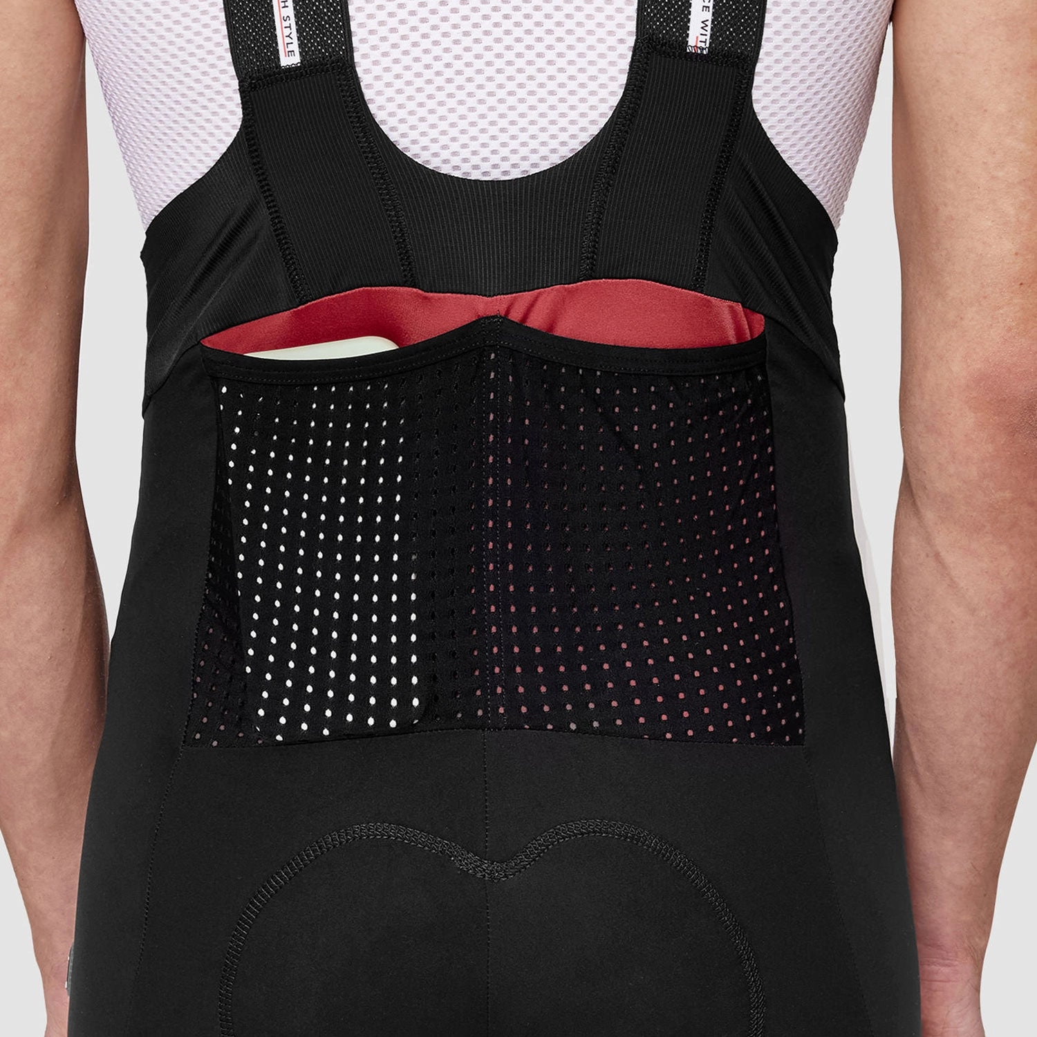 Pissei Cargo bib short - Black