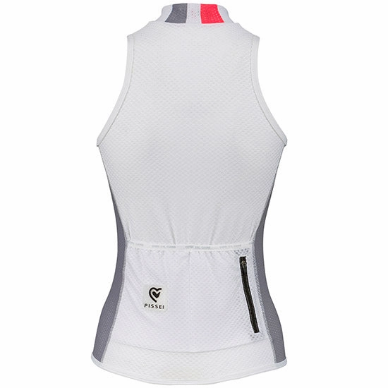 Pissei Formentera sleeveless jersey women - White