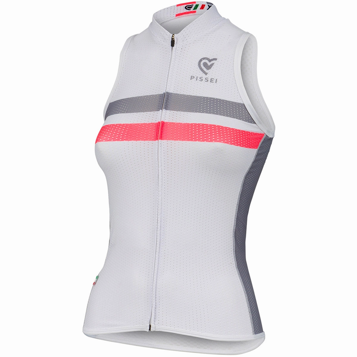 Pissei Formentera sleeveless jersey women - White