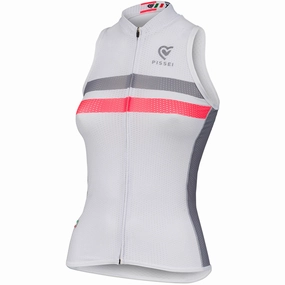 Pissei Formentera sleeveless jersey women - White