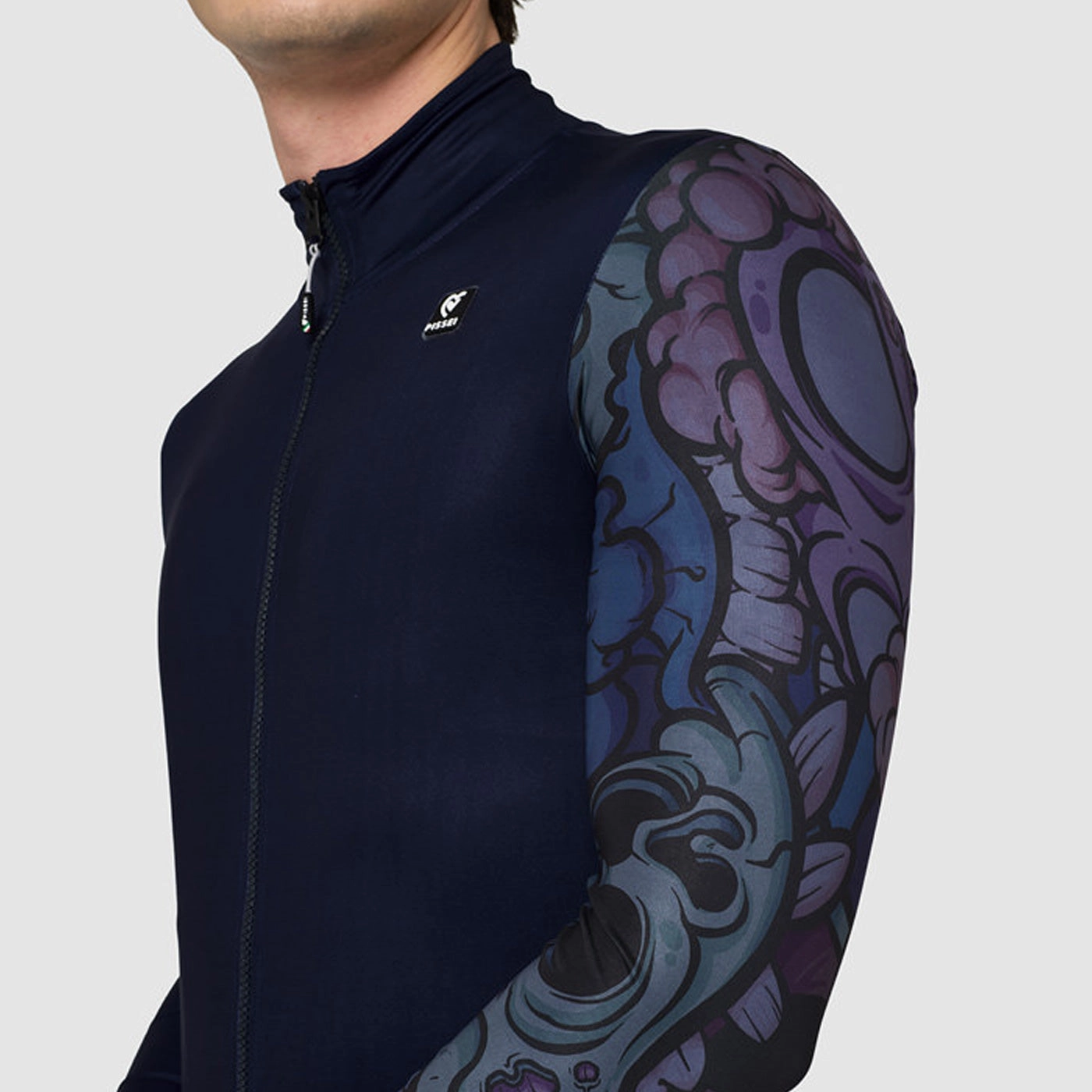 Pissei Monviso long sleeves jersey - Monster