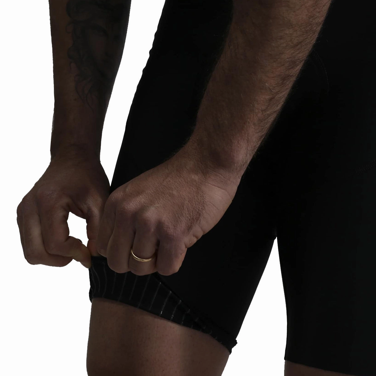 Pissei Nizza bib shorts - Black