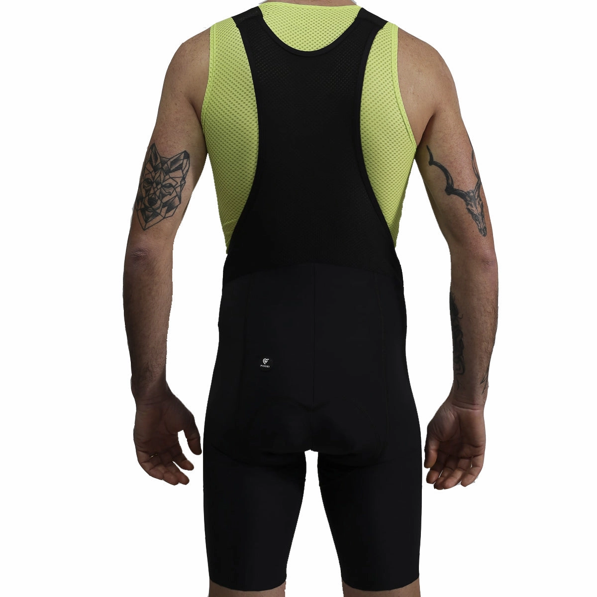 Pissei Nizza bib shorts - Black