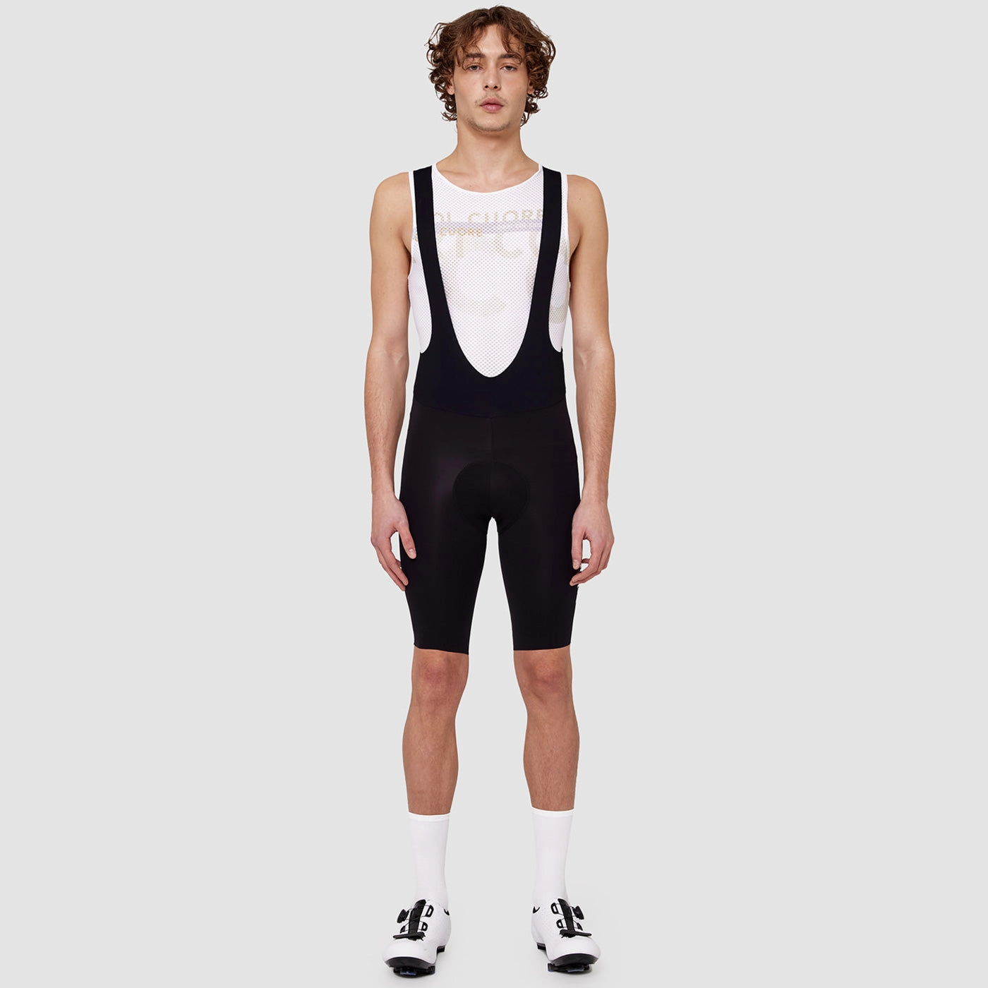 Pissei Prima Pelle bib short - Black