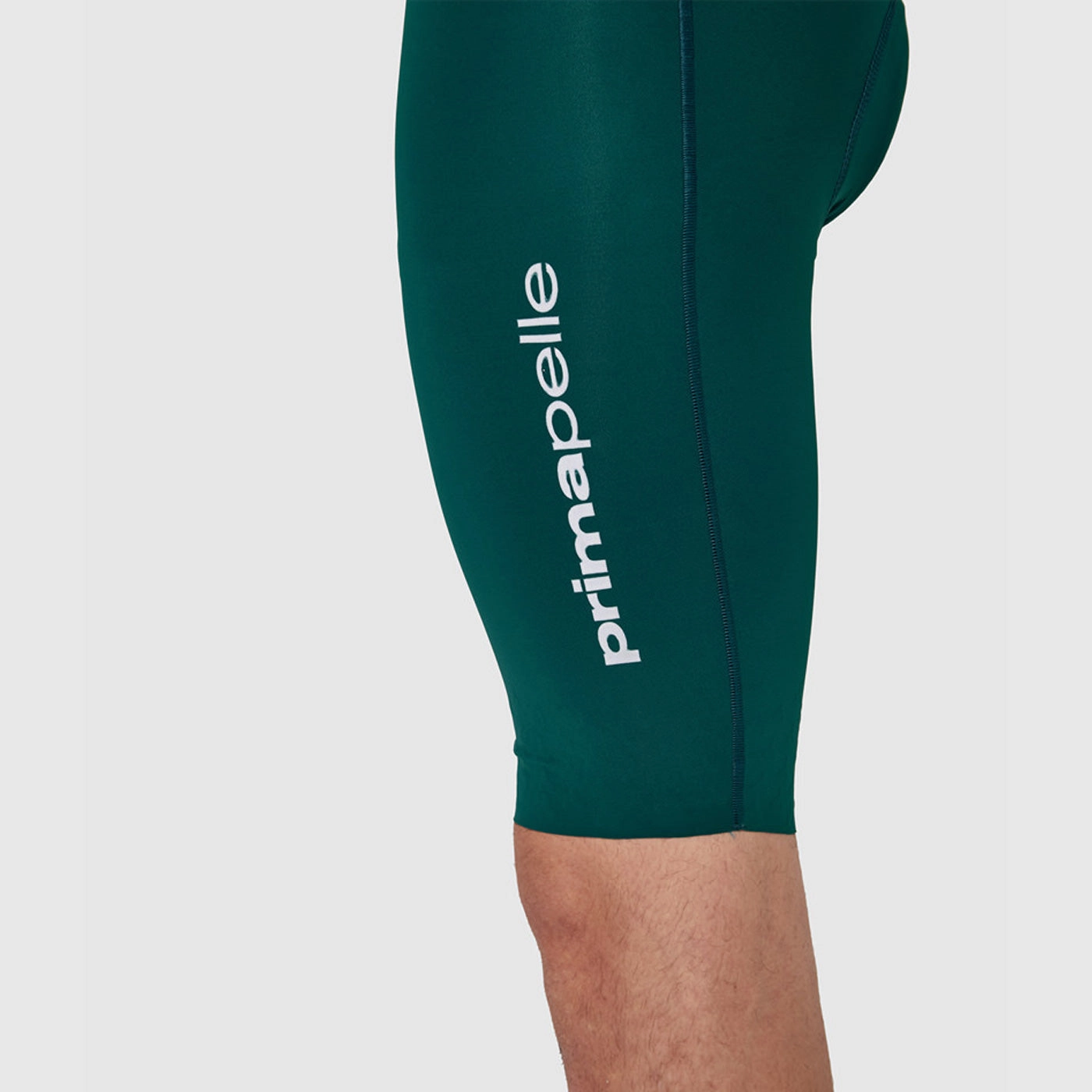 Pissei Prima Pelle bib short - Dark green