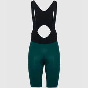 Pissei Prima Pelle bib short - Dark green