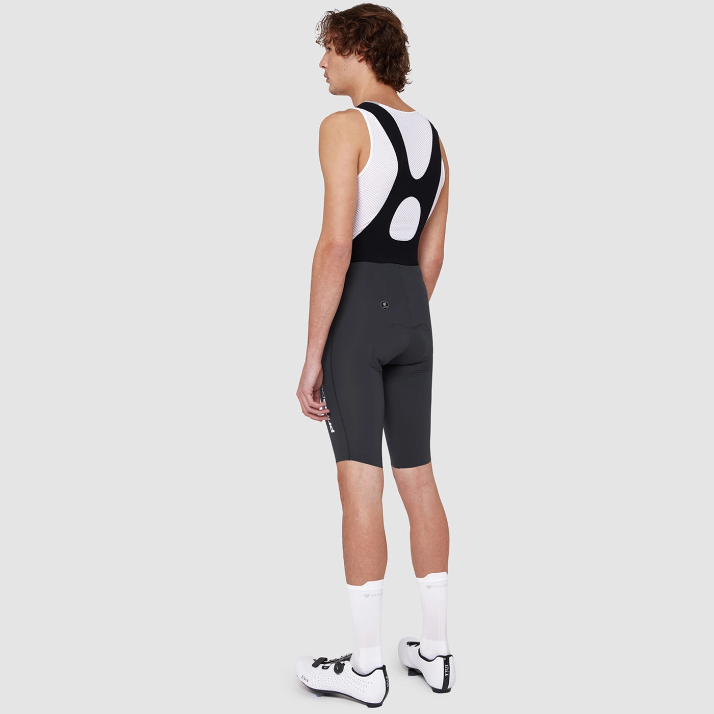 Pissei Prima Pelle bib short - Grey