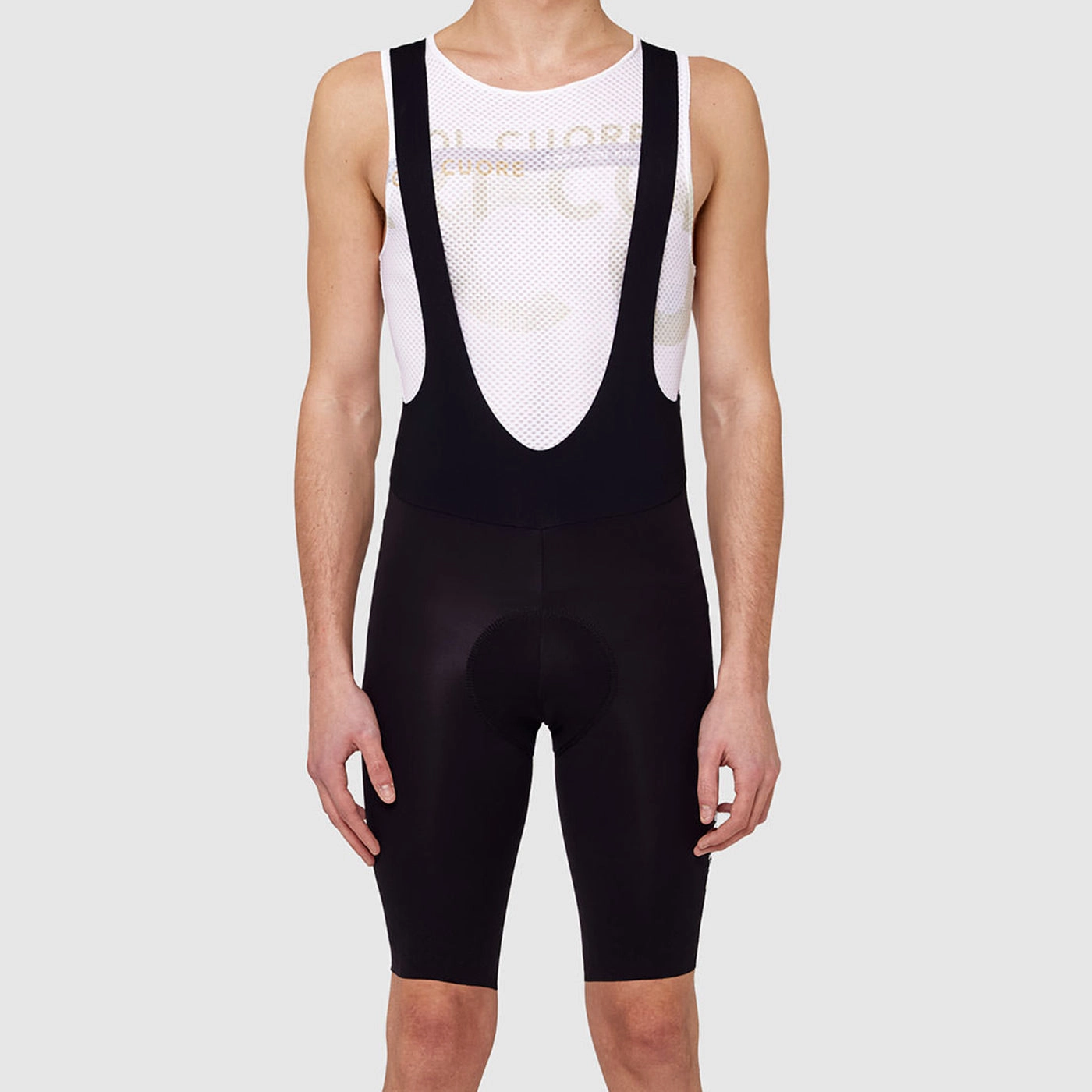 Pissei Prima Pelle bib shorts - Black
