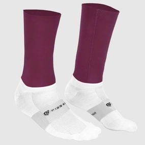 Pissei Prima Pelle Socks - Dark Purple