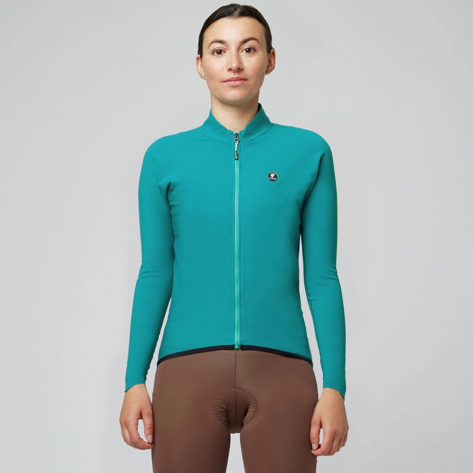 Pissei Prima Pelle women long sleeve jersey - Petrol