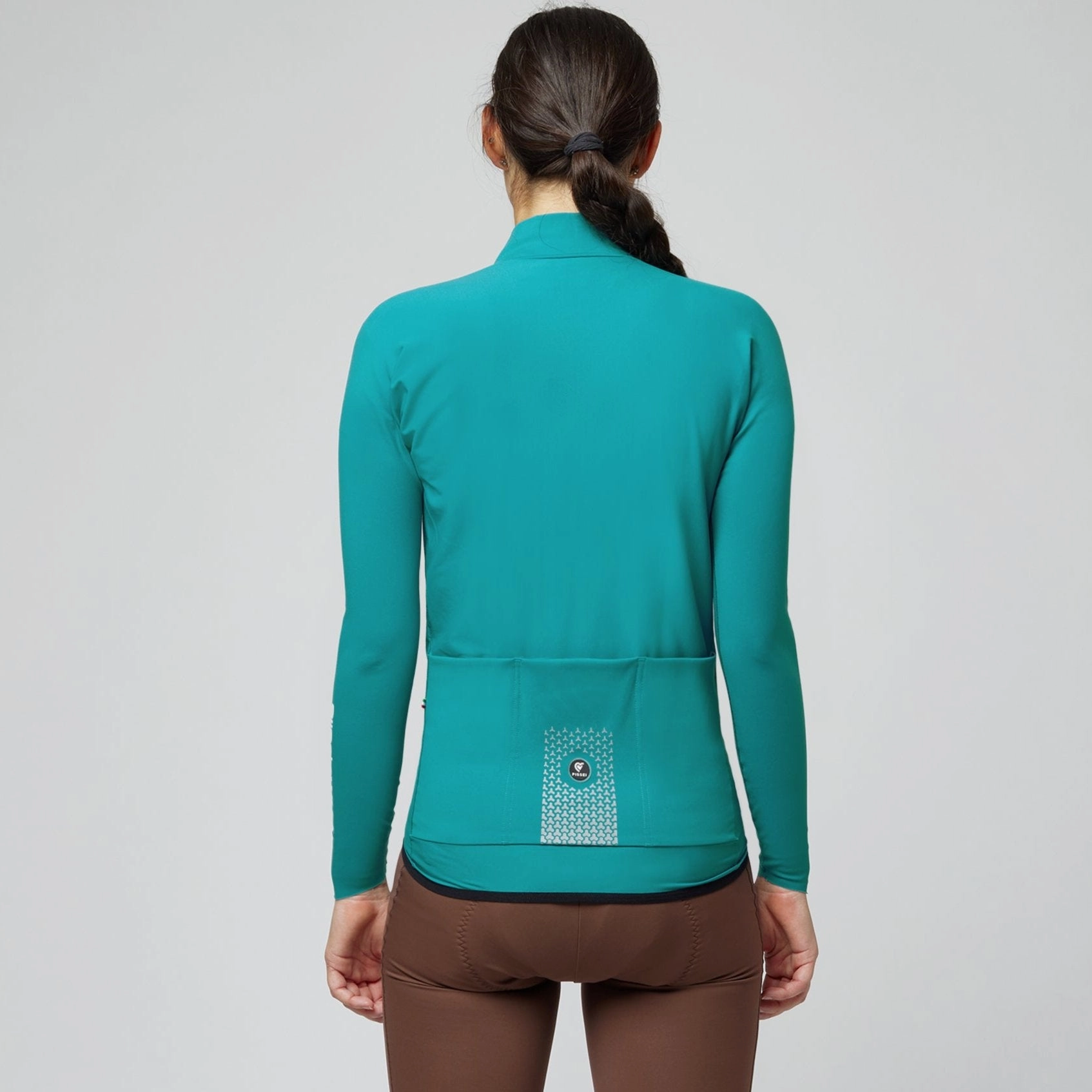 Pissei Prima Pelle women long sleeve jersey - Petrol