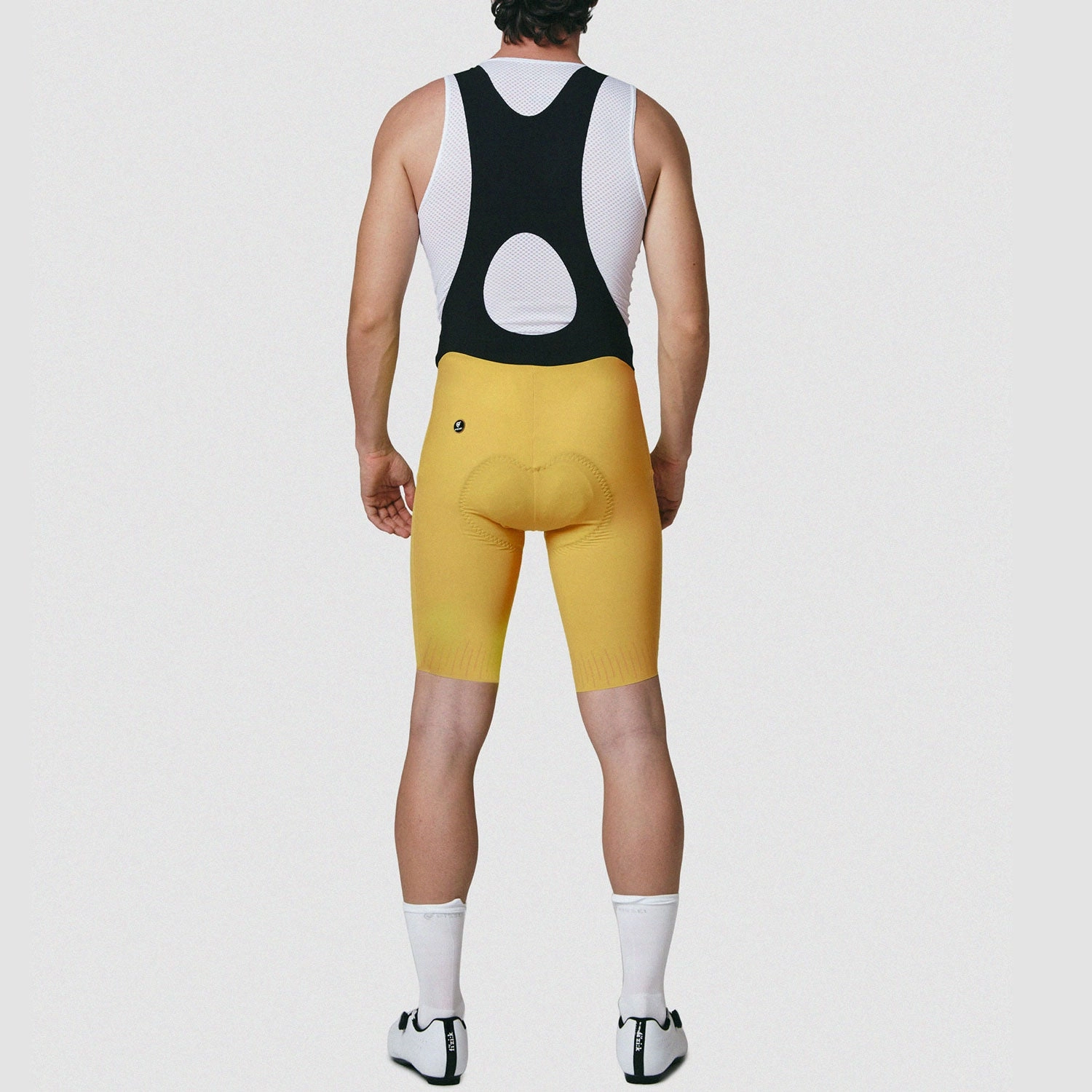 Pissei Primapelle bib shorts - Yellow