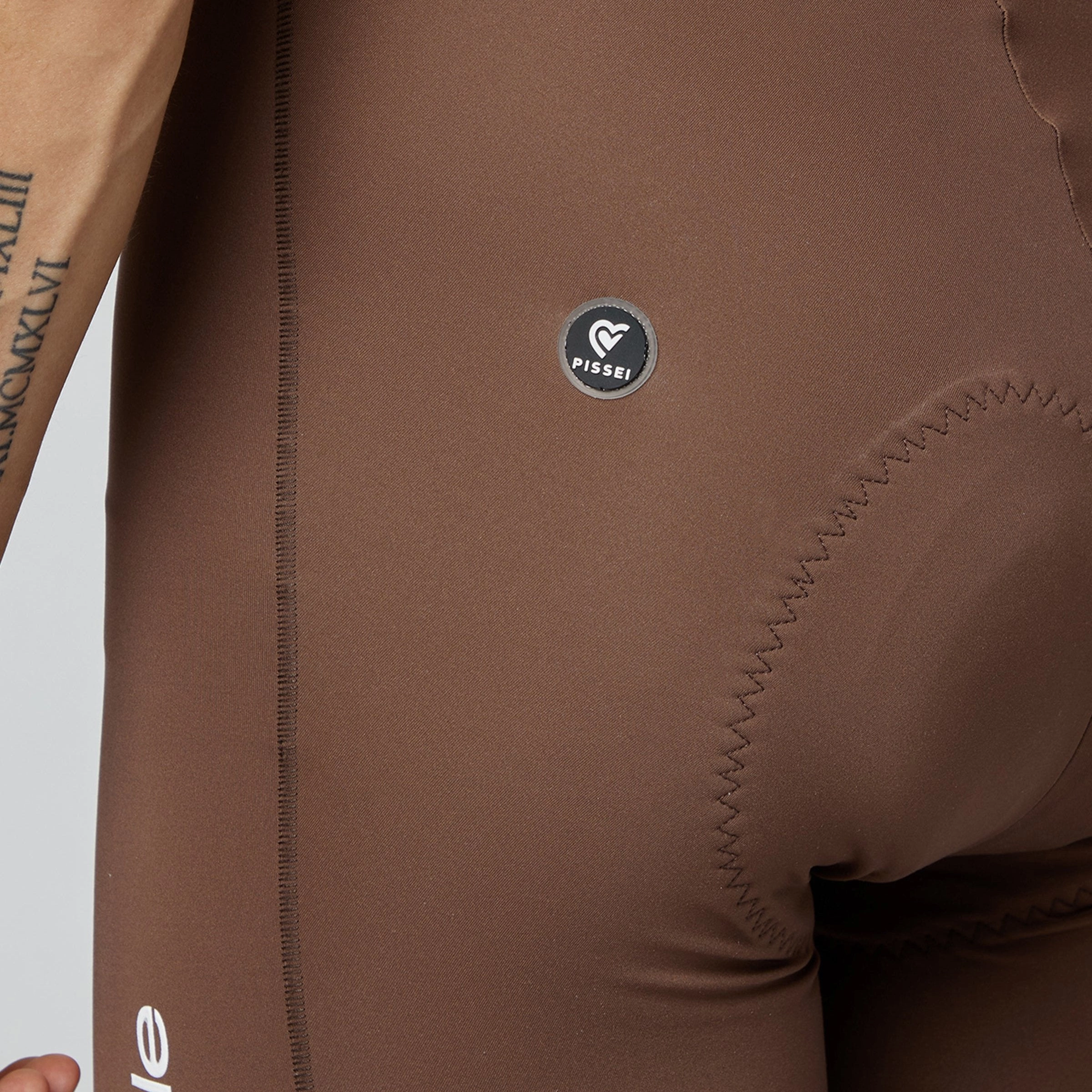 Pissei Primapelle thermal bib shorts - Brown