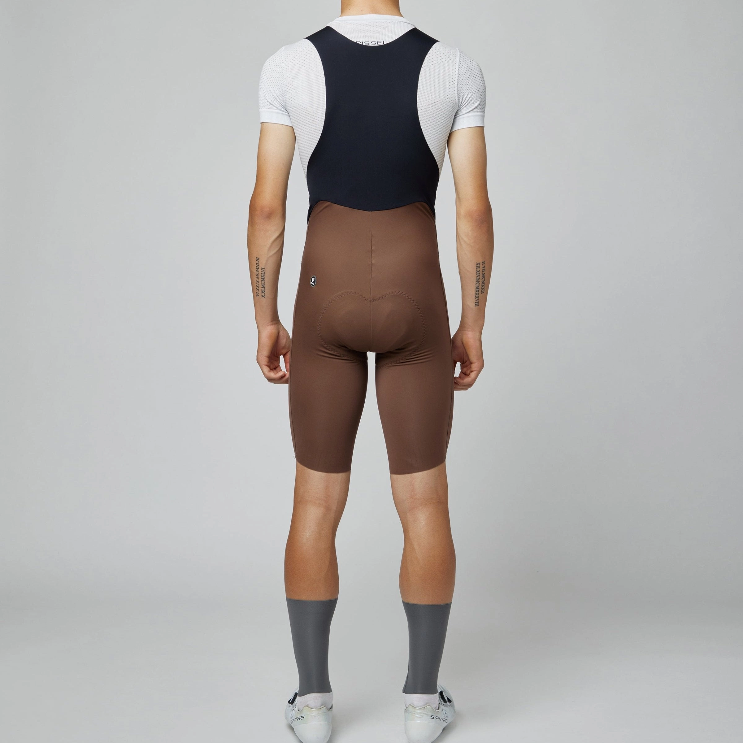 Pissei Primapelle thermal bib shorts - Brown