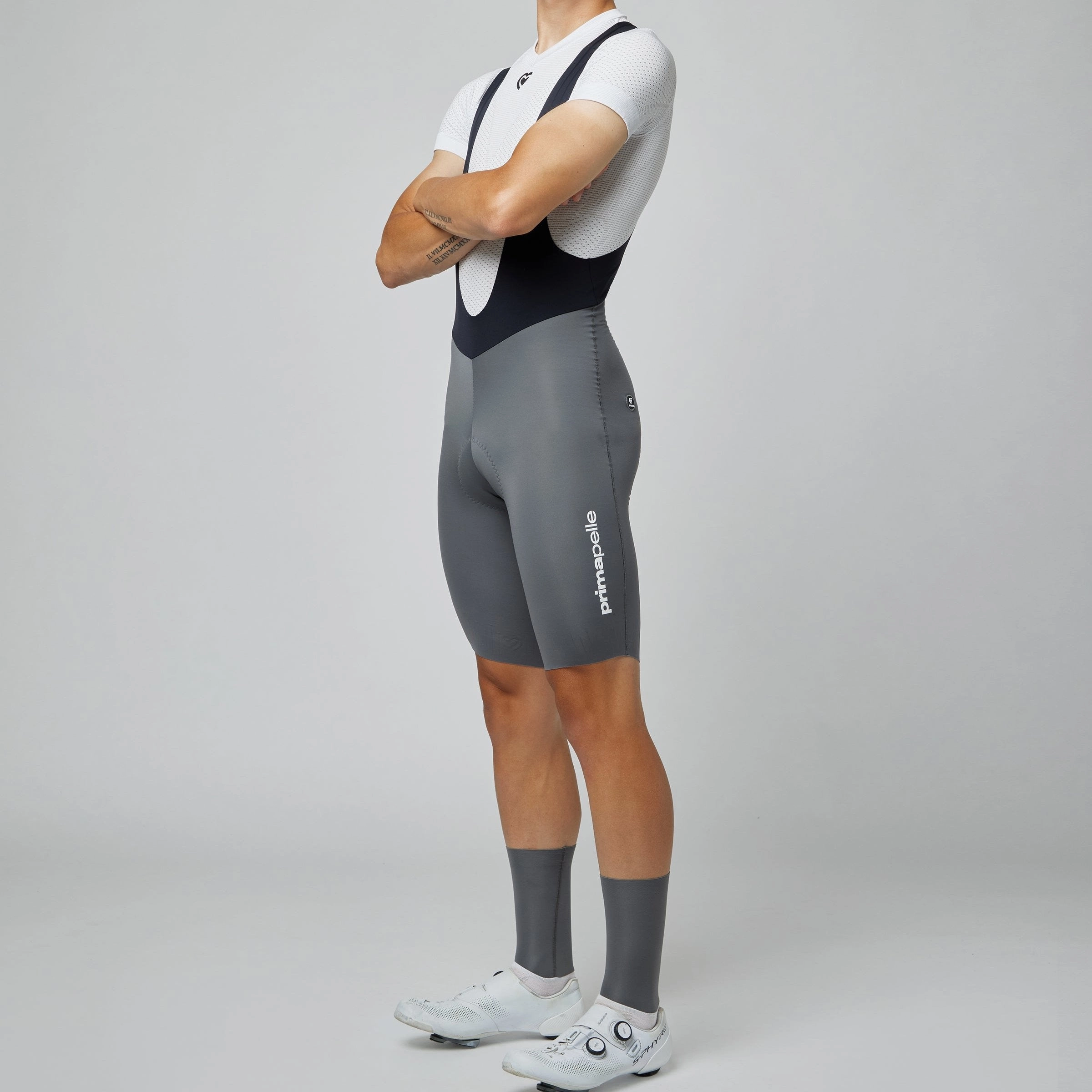Pissei Primapelle thermal bib shorts - Grey