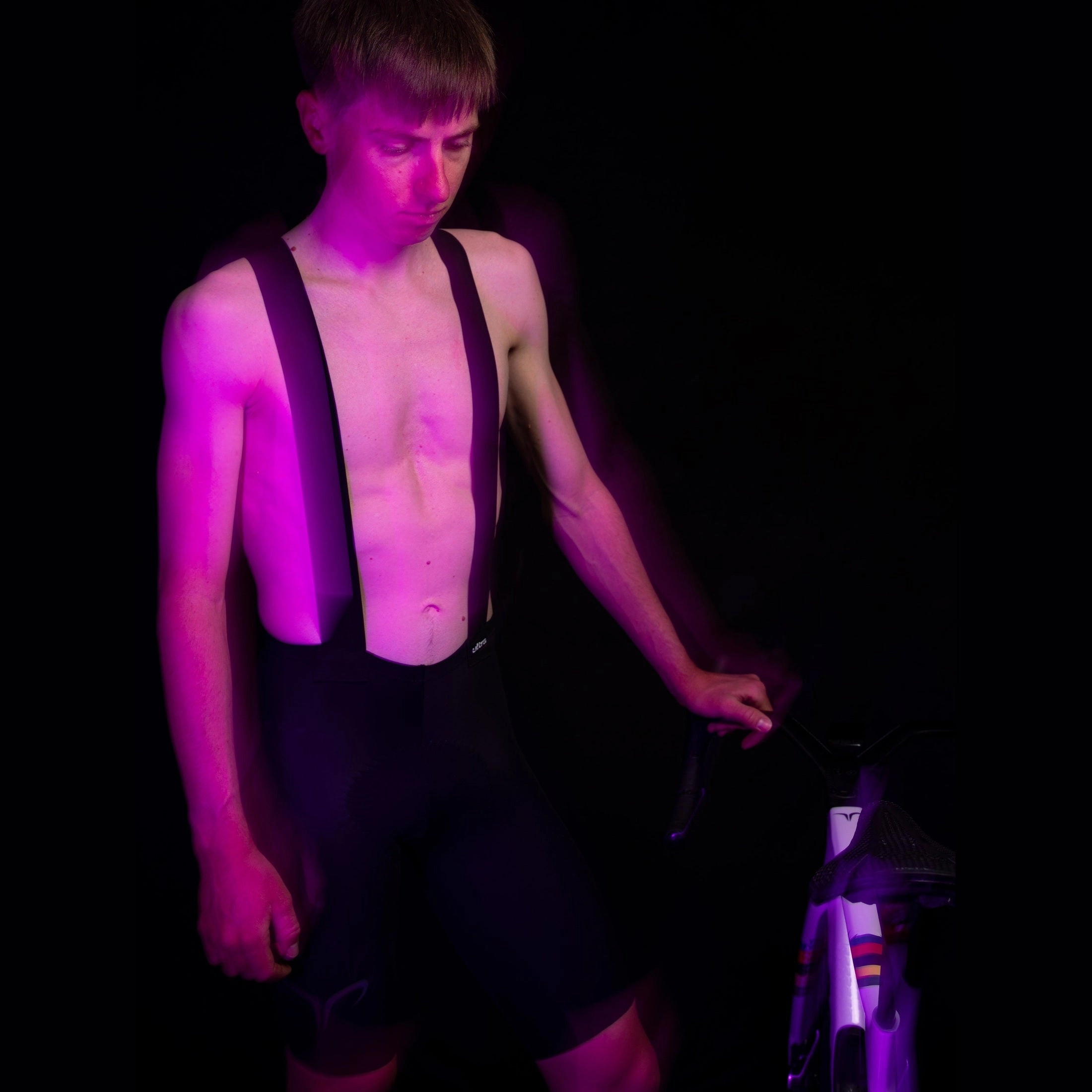Pissei Primapelle Ultra Tadej Pogacar bib shorts - Black