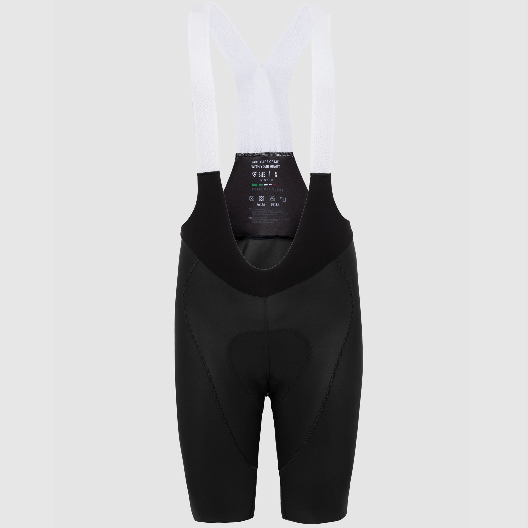 Pissei Sanremo bib shorts - Black