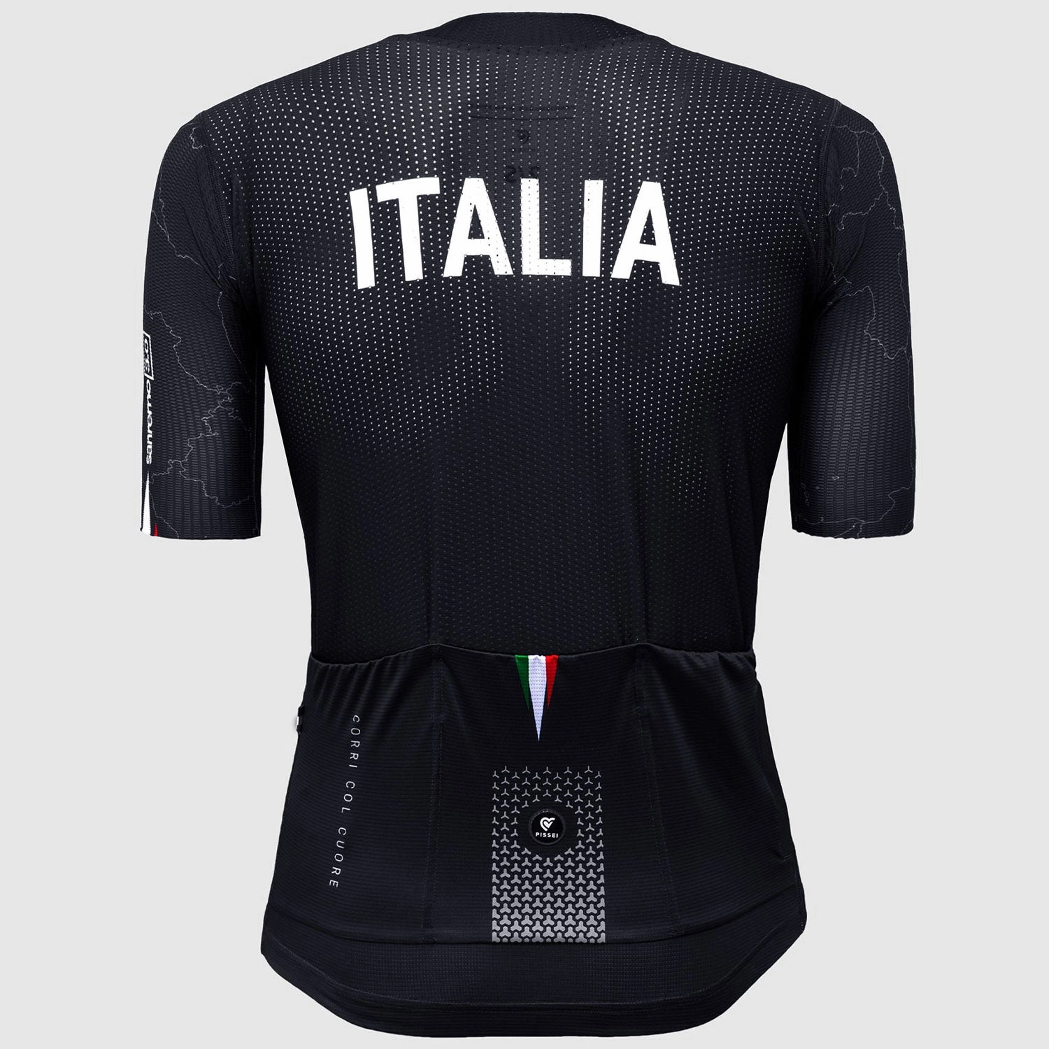 Pissei Sanremo Italia jersey - Black