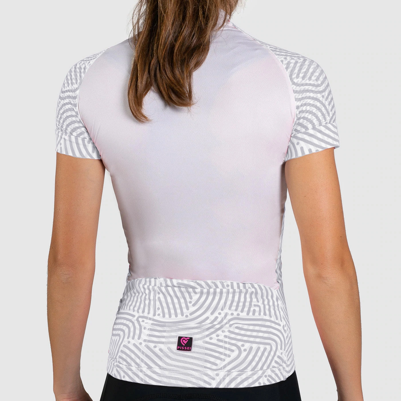 Pissei Sanremo woman jersey - White grey