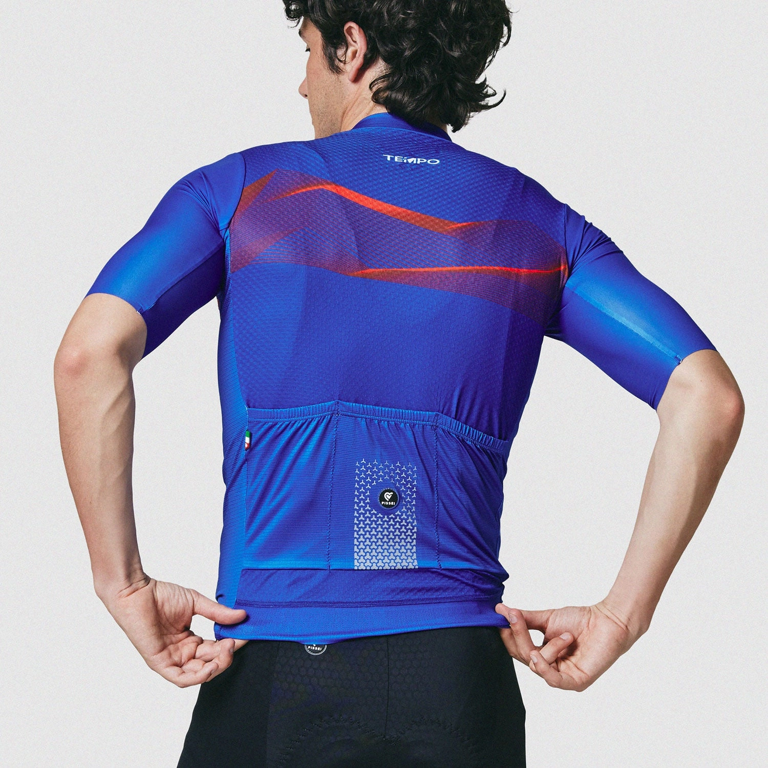 Pissei Tempo jersey - Blue orange