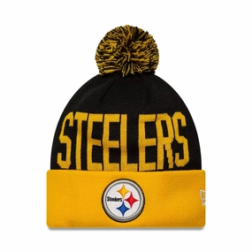 Pittsburgh Steelers Nfl Dublin Game 2025 Black Cuff Knit Beanie Hat Flash Sale Alert Now Online Exclusive Savings