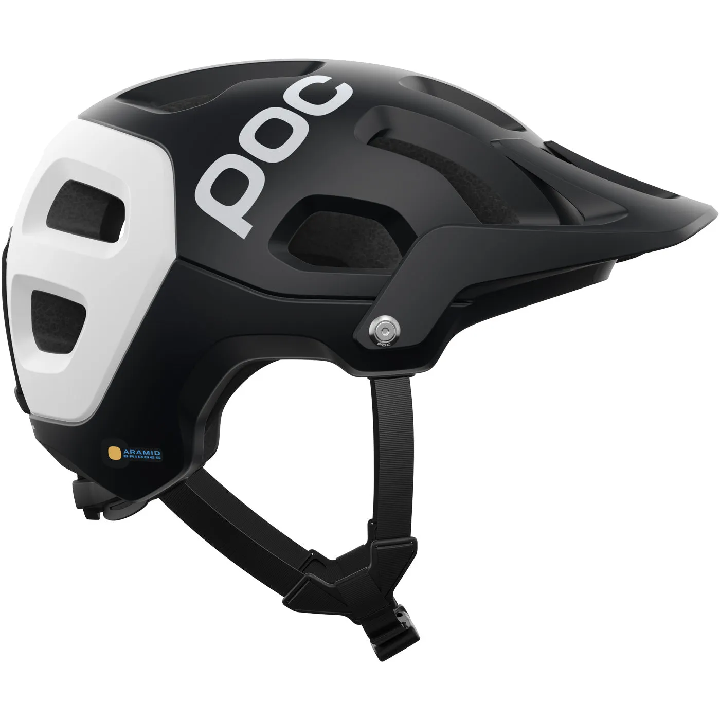 Poc Tectal Race Mips helmet - Black white