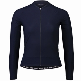 Poc Essential road woman long sleeve jersey - Blue