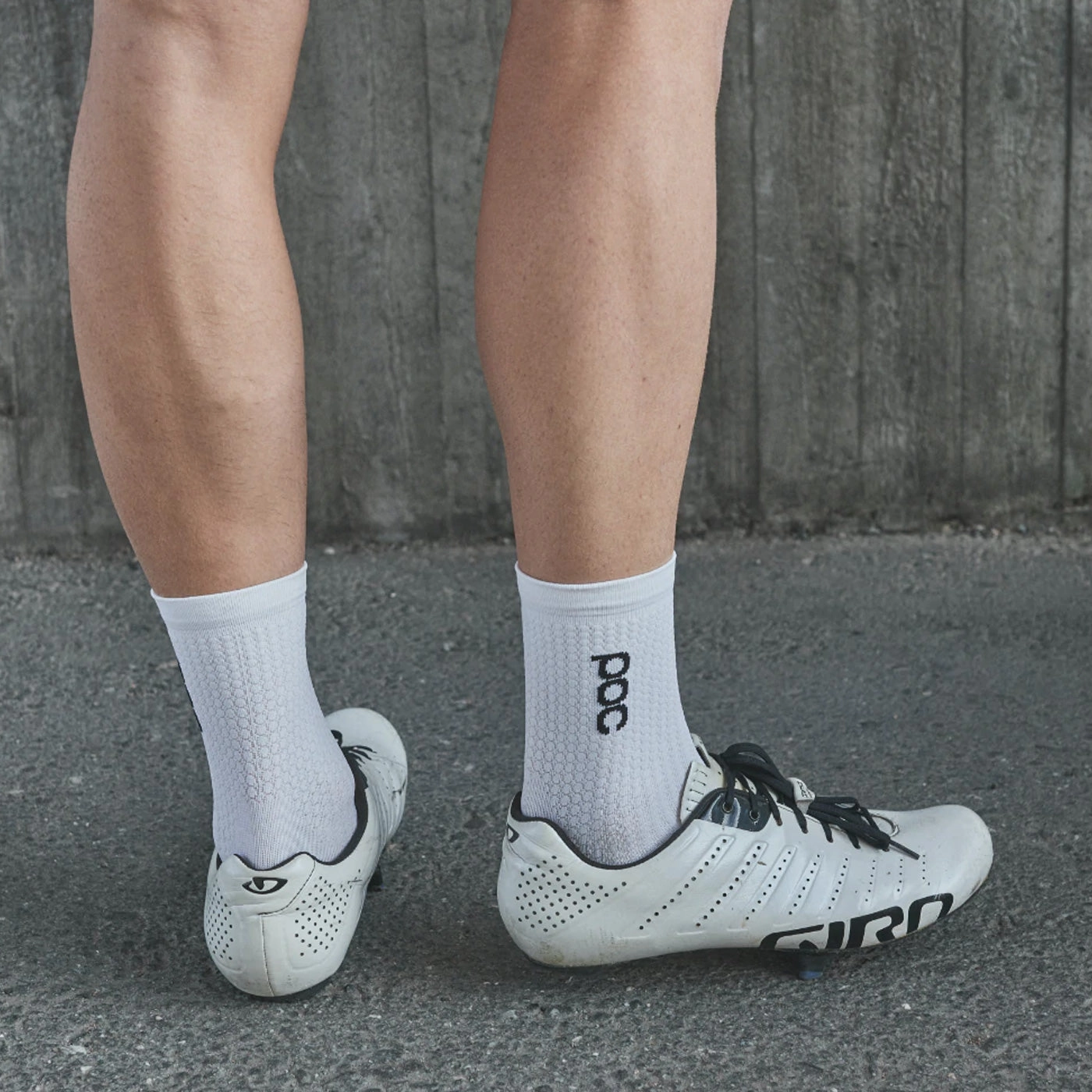 Poc Flair Mid socks - White orange