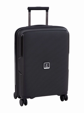 Grab It Before Gone Clearance Event Polo Horizon Cabin 55Cm Spinner Trolley Case | Metallic Black