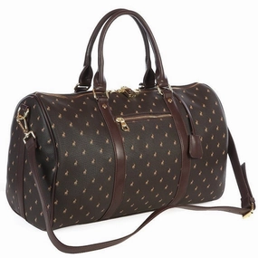 Polo Iconic Small Travel Duffel Bag | Brown Surprise Offer Now Special Surprise Sale