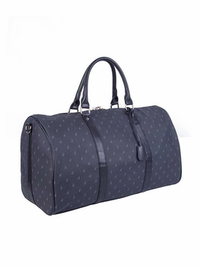 Polo Signature Medium Travel Duffel Bag(50Cm) | Black Grab the Deal Now Weekend Flash Offer