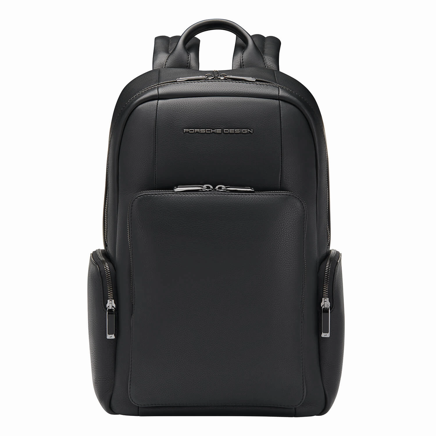 Porsche Design Roadster Leather Backpack Small - Black Trending Now Discount Trending Hot Picks